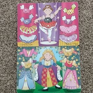 Melissa & Doug Dress Up Puzzles